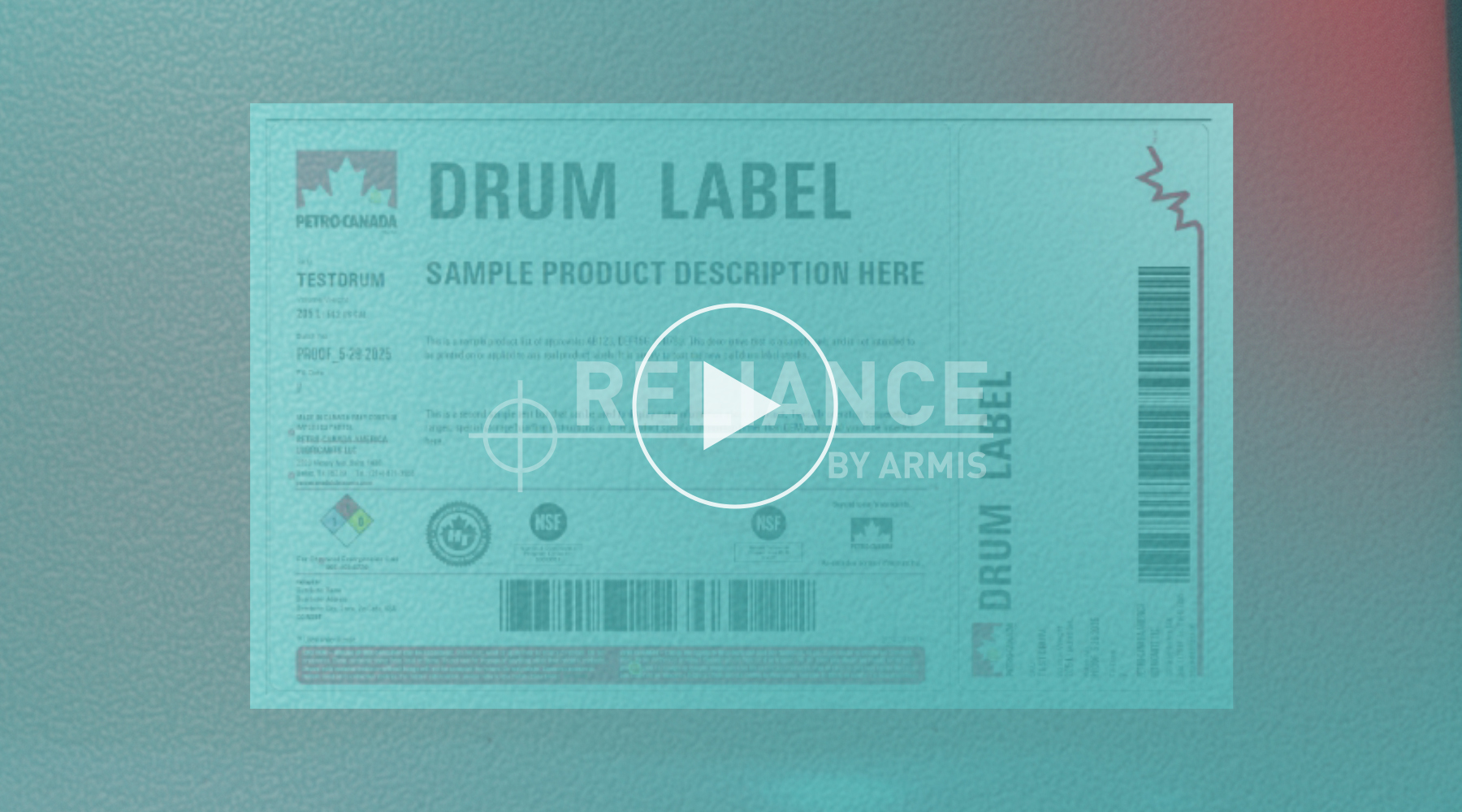 How to Apply GHS Labels - Armis Labels